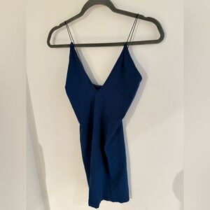 Free People Navy Mini Dress